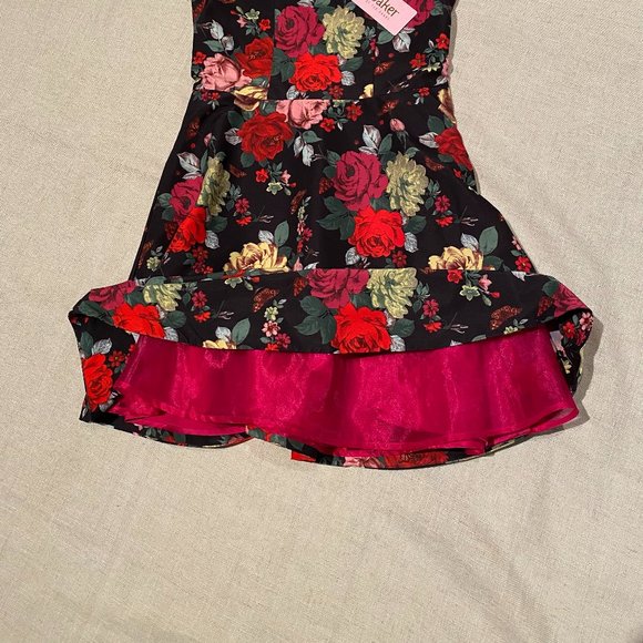 Ted Baker Floral Multicolored Mini Dress - Picture 4 of 7